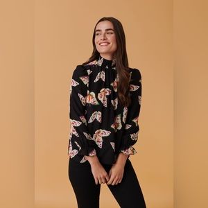 Tucker NYC Stella Top
Night Shade Butterflies